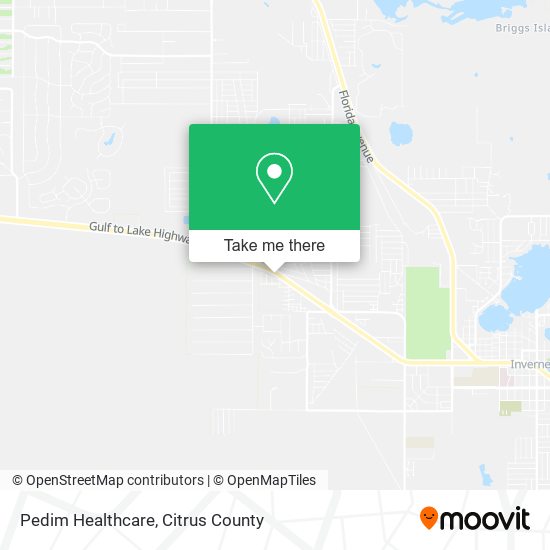 Pedim Healthcare map