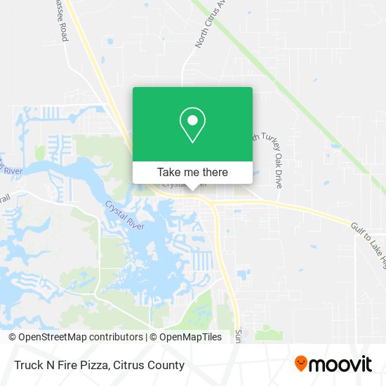 Mapa de Truck N Fire Pizza