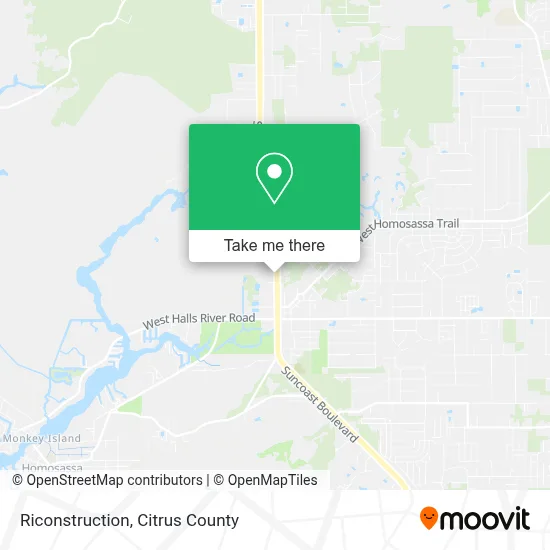 Riconstruction map