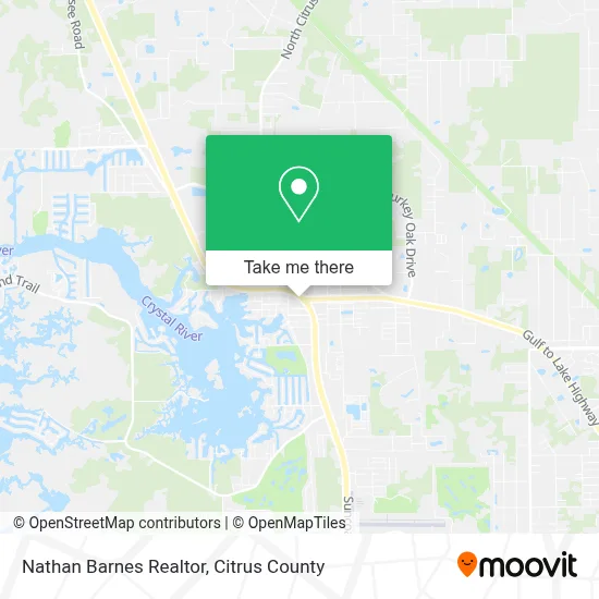 Nathan Barnes Realtor map