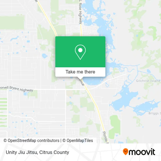 Unity Jiu Jitsu map