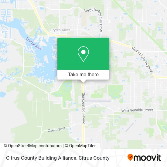 Citrus County Building Alliance map
