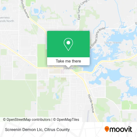 Screenin Demon Llc map