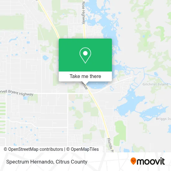 Spectrum Hernando map