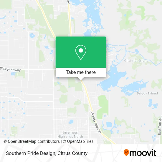 Southern Pride Design map