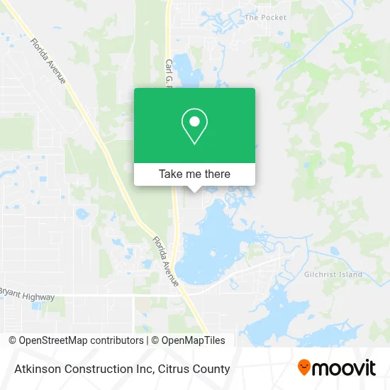 Atkinson Construction Inc map