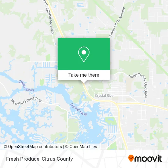 Fresh Produce map