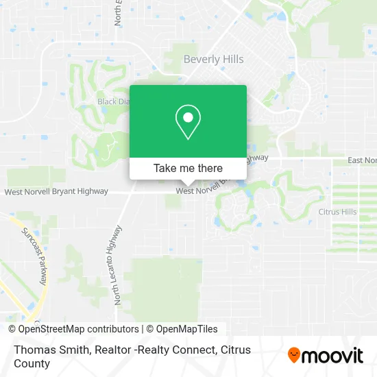 Thomas Smith, Realtor -Realty Connect map