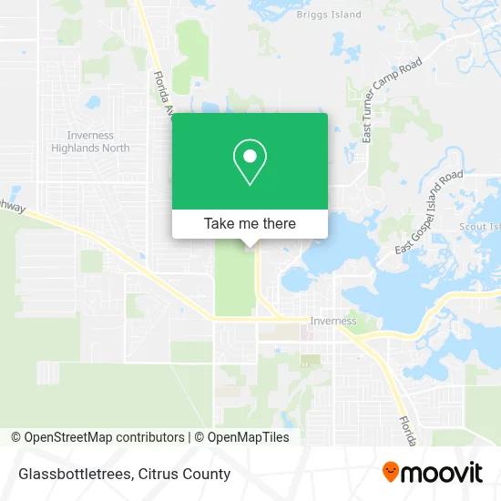 Glassbottletrees map
