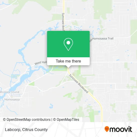 Labcorp map