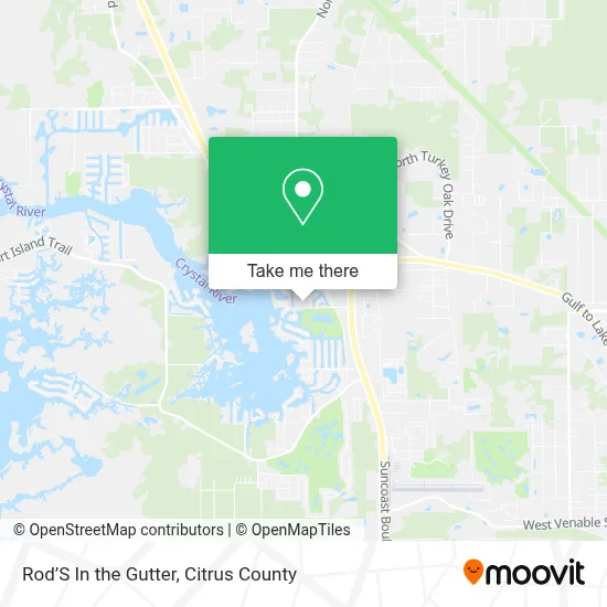 Rod’S In the Gutter map