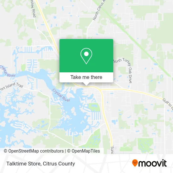 Talktime Store map