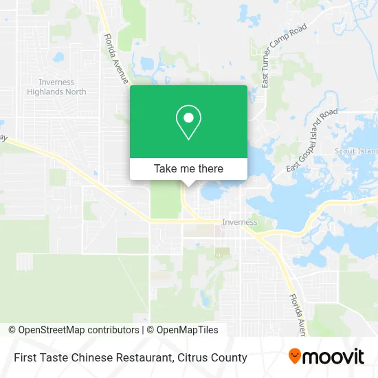 First Taste Chinese Restaurant map