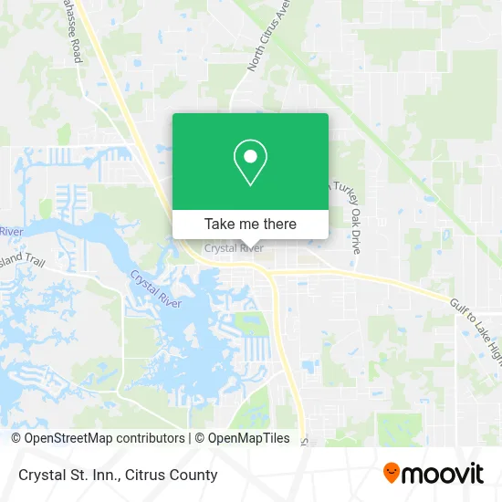 Crystal St. Inn. map