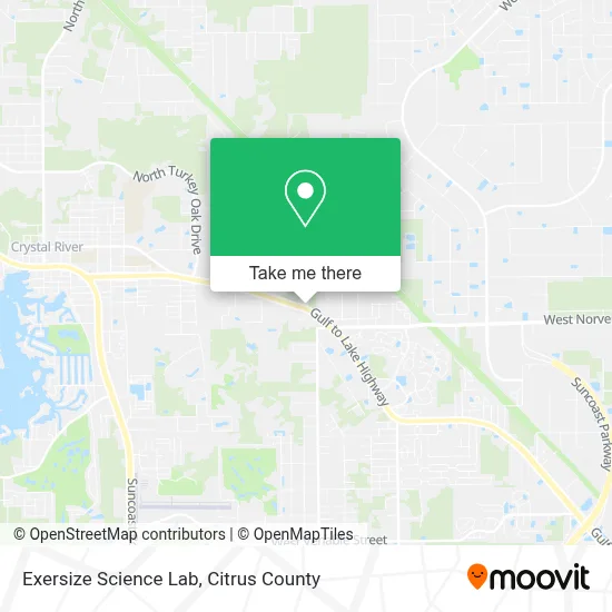 Exersize Science Lab map