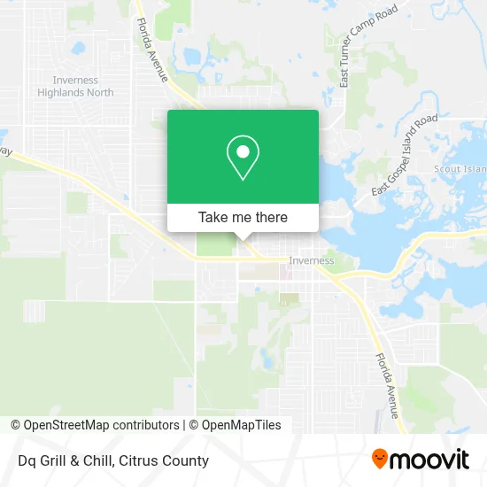 Dq Grill & Chill map