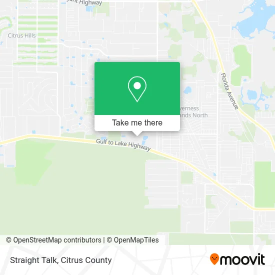 Straight Talk map
