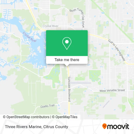 Three Rivers Marine map