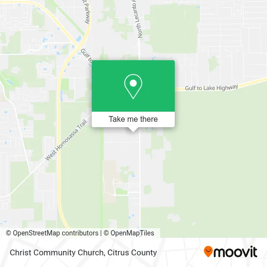 Christ Community Church map