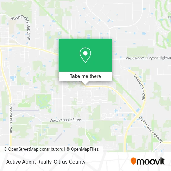Active Agent Realty map