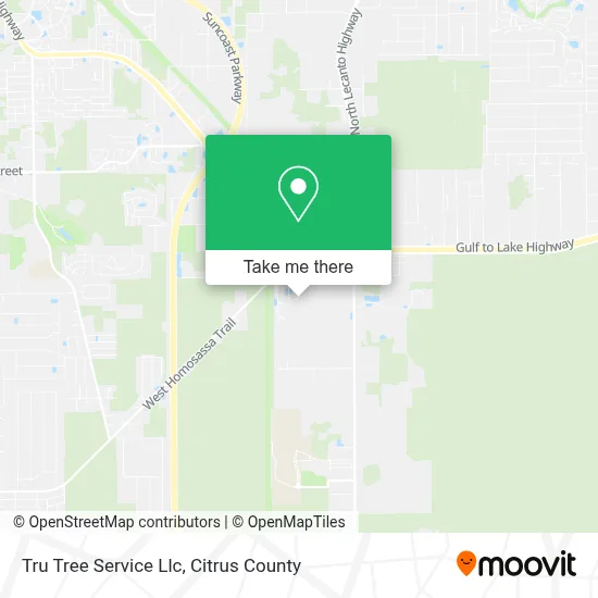 Tru Tree Service Llc map