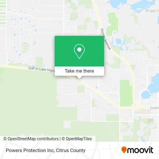 Powers Protection Inc map