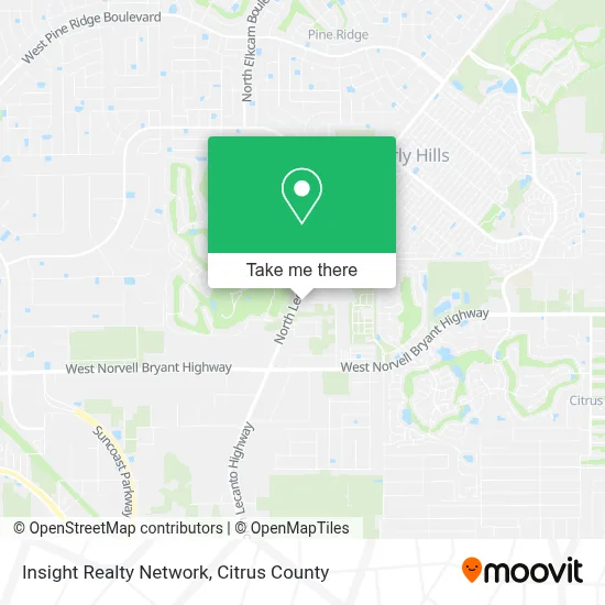 Insight Realty Network map