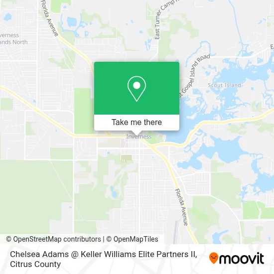 Chelsea Adams @ Keller Williams Elite Partners II map