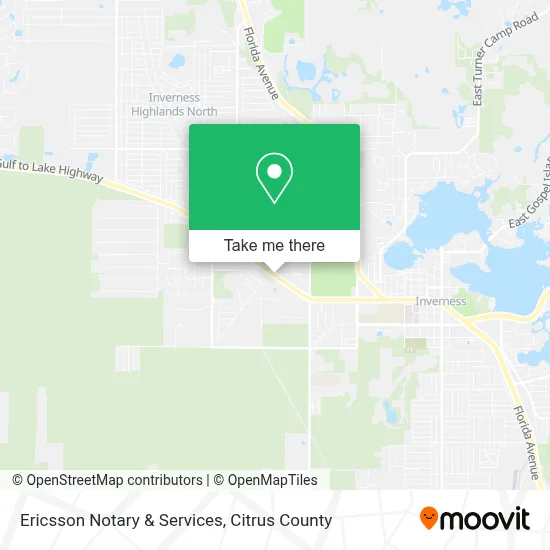 Ericsson Notary & Services map