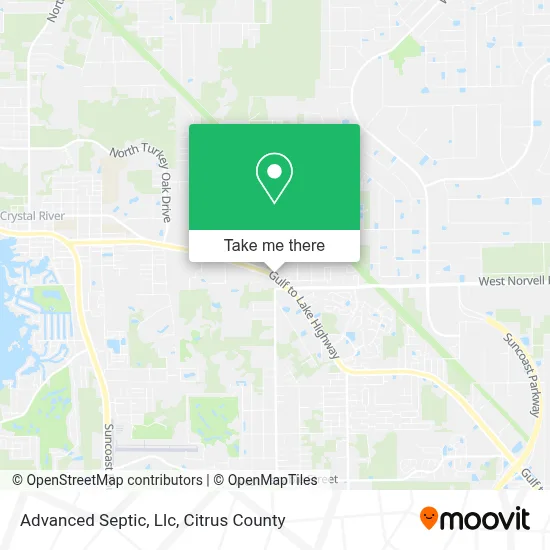 Advanced Septic, Llc map