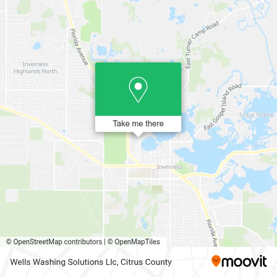 Wells Washing Solutions Llc map