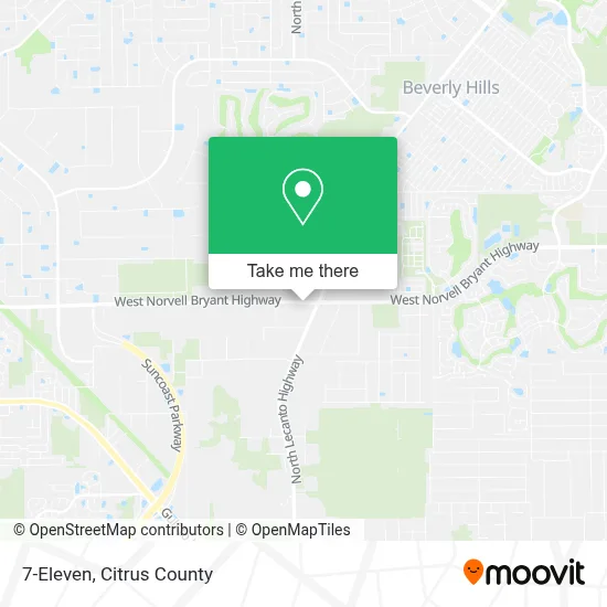 7-Eleven map