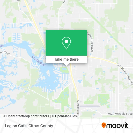 Legion Cafe map