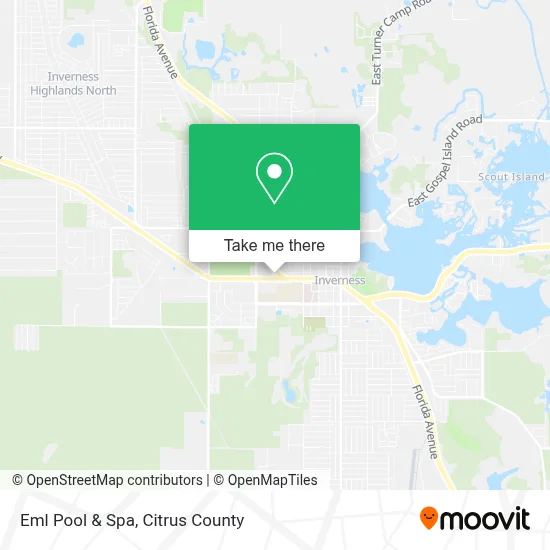 Eml Pool & Spa map