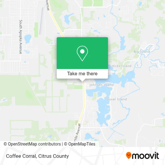 Coffee Corral map