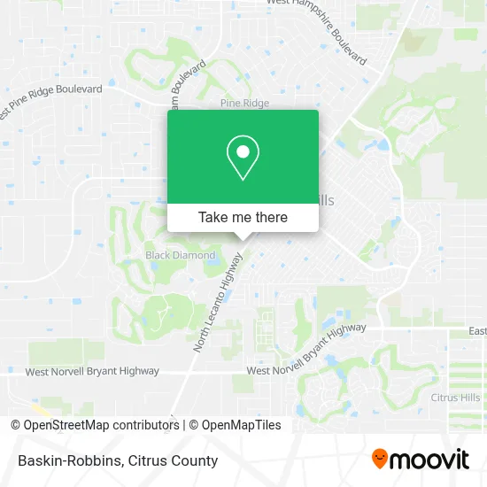 Baskin-Robbins map