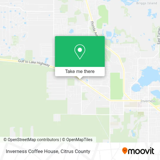 Inverness Coffee House map