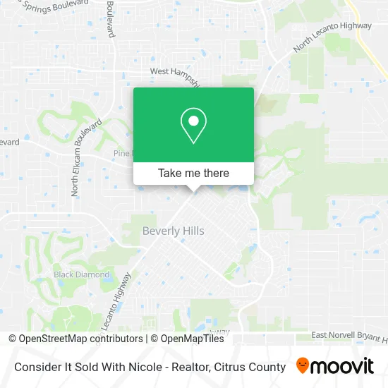 Consider It Sold With Nicole - Realtor map