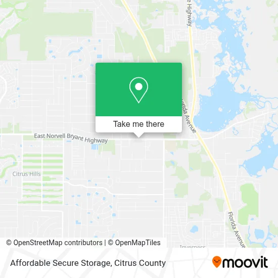 Affordable Secure Storage map