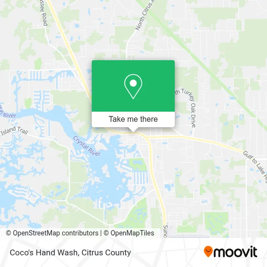 Coco's Hand Wash map