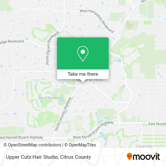 Upper Cutz Hair Studio map