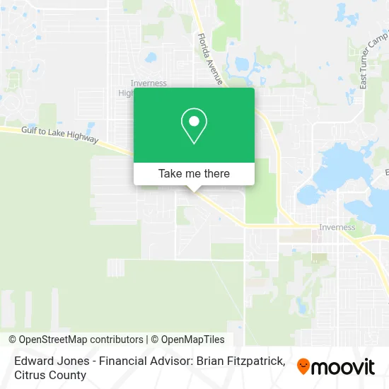 Edward Jones - Financial Advisor: Brian Fitzpatrick map