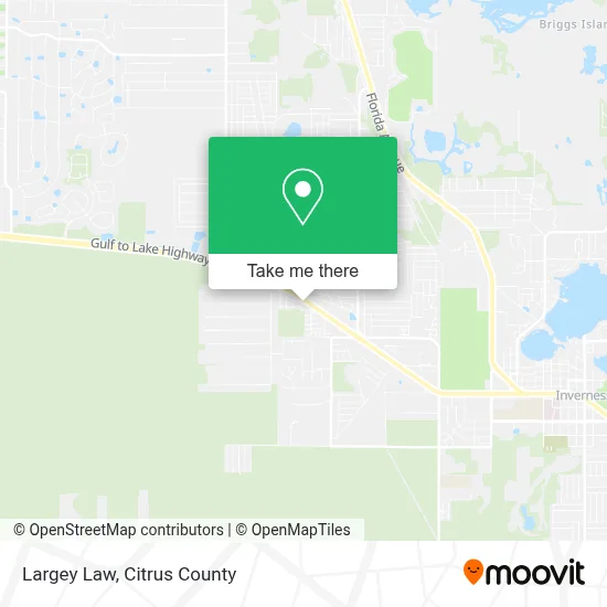 Largey Law map
