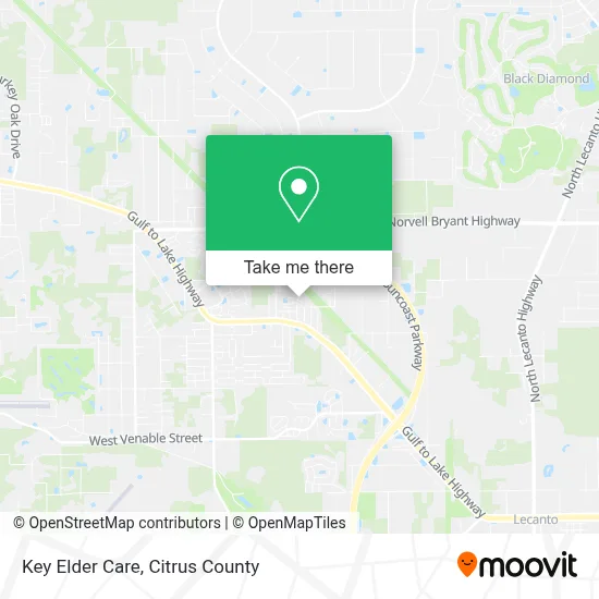 Key Elder Care map