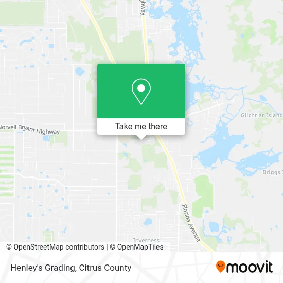 Henley's Grading map