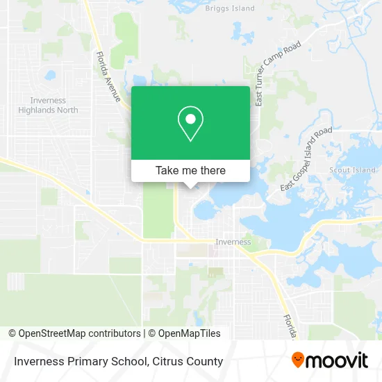 Inverness Primary School map