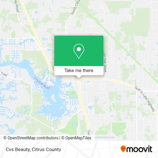 Cvs Beauty map