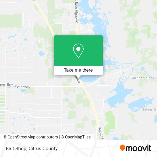 Bait Shop map
