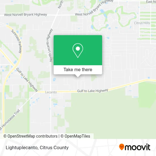 Lightuplecanto map