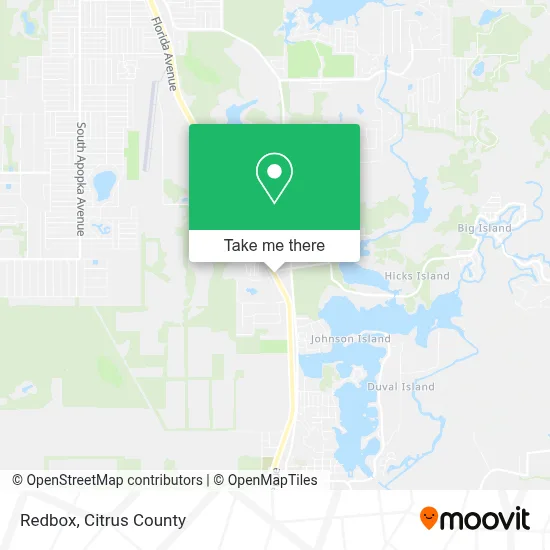 Redbox map